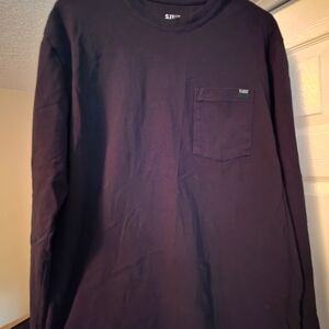 5.11 Tactical Men's Black Long Sleeve Shirt Size Medium